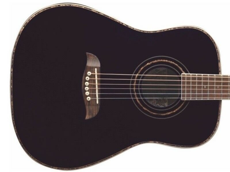 Oscar Schmidt OG1 3/4-Size Acoustic Guitar Black - OG1B