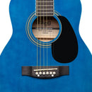 Stagg 1/2 Size Dreadnought Acoustic Guitar - Blue - SA20D 1/2 BLUE