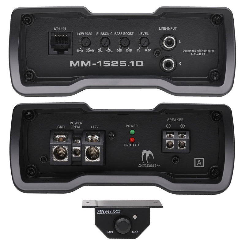 Autotek Mean Machine Compact D Class Amplifier 1100 Watts MM11251D