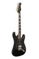 Stagg Solid Body Electric Guitar - Black - SES-60 BLK