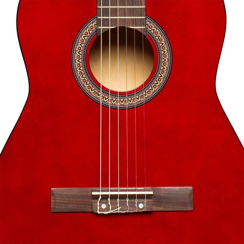 Stagg 3/4 Classical Acoustic Guitar - Red - SCL50 3/4-RED