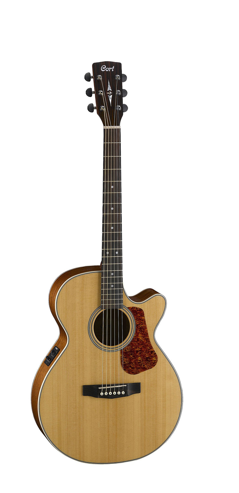 Cort L100FNS Luce Series Acoustic Electric Cutaway Guitar - Natural Satin