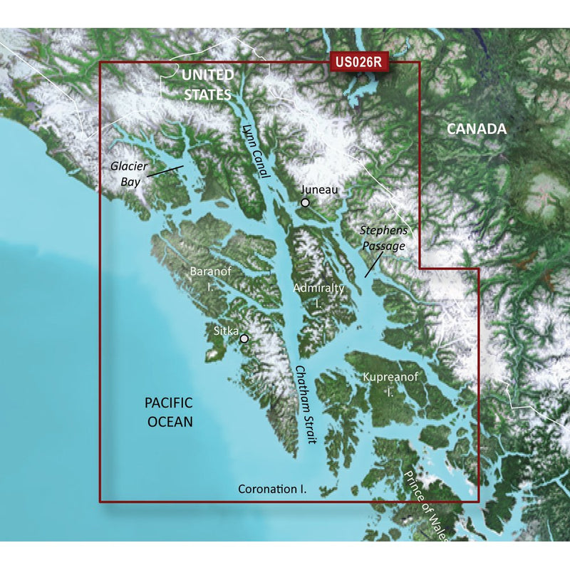 Garmin BlueChart® g3 Vision® HD - VUS026R - Wrangell/Juneau/Sitka microSD™/SD™