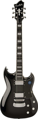 Hagstrom Pat Smear Signature Black Gloss Electric Guitar - PASS-BLK