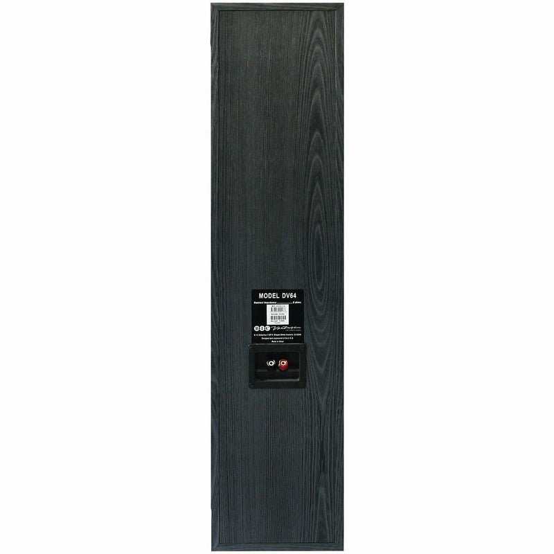 BIC America 200-Watt 2-Way 6.5-Inch Slim-Design Tower Speaker - DV64