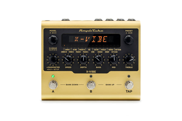 IK Multimedia AmpliTube X-VIBE Modulation Boutique Guitar Effects Pedal