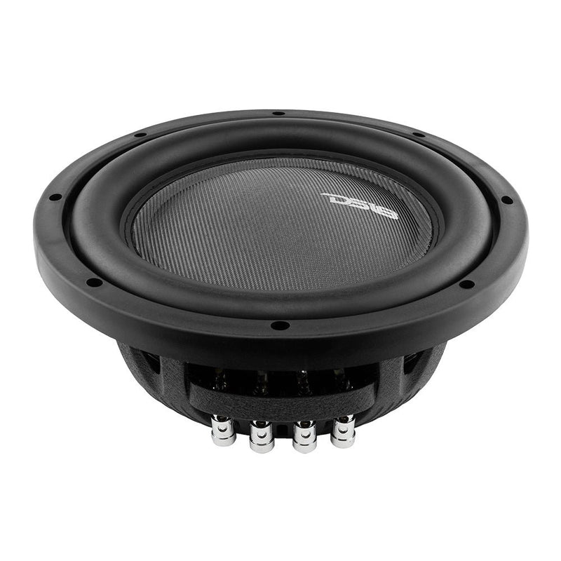 DS18 IXS10.4D 10" Car Subwoofer 1200 Watts 4-Ohm DVC Shallow Mount