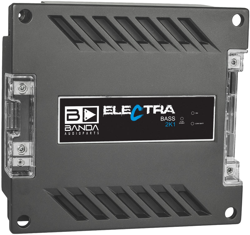 Banda Electra Bass 2000 Watt 1 Ohm Car Amplifier - 2K1