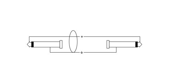 Cordial 10 Foot 1/4″ to 1/4″ Straight Silent Instrument Cable - CSI3PP-SILENT