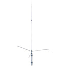 Tram 1481 200-Watt Dual-B& 3-Section Fiberglass Base Antenna 17" Tall (White)