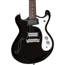 Danelectro '66 Classic Semi-Hollow Electric Guitar - Black - D66-BLK