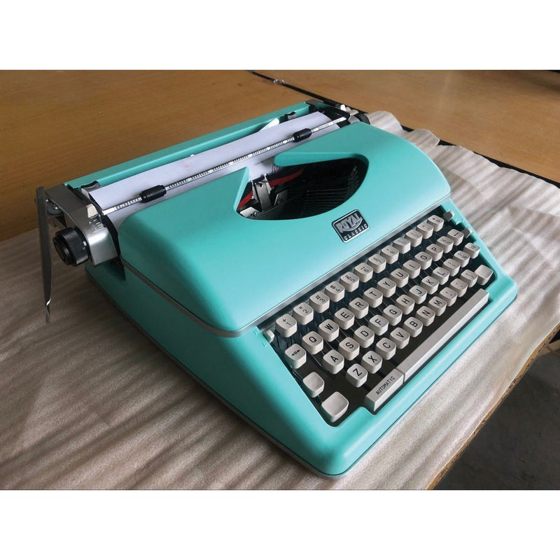 Royal Classic Manual Typewriter - Mint Green - 79101T