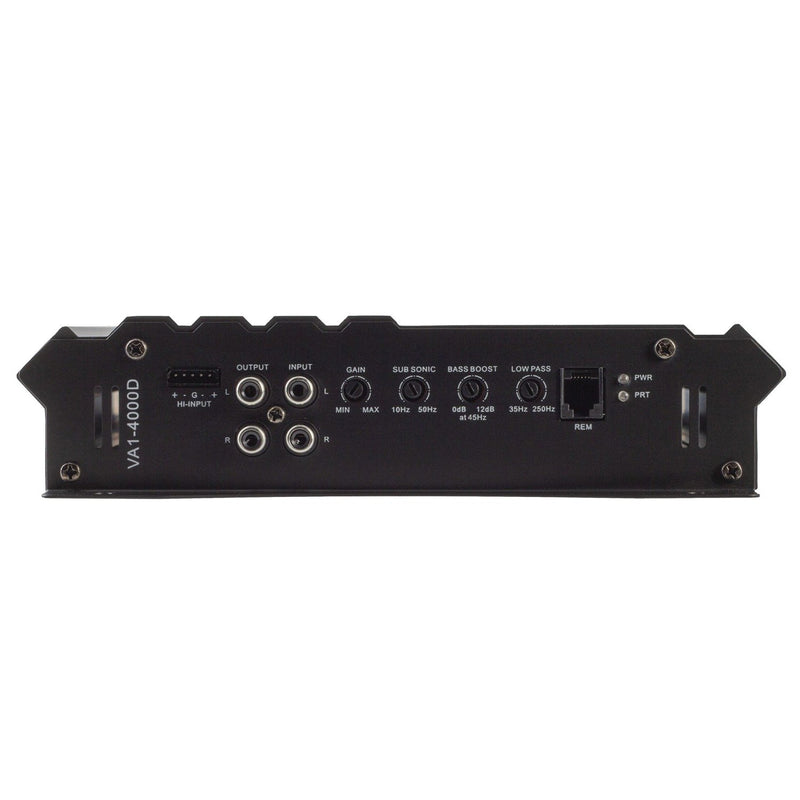 Power Acoustik VA1-4000D Vertigo Series Class D Amp (4,000 Watts Max, Monoblock)