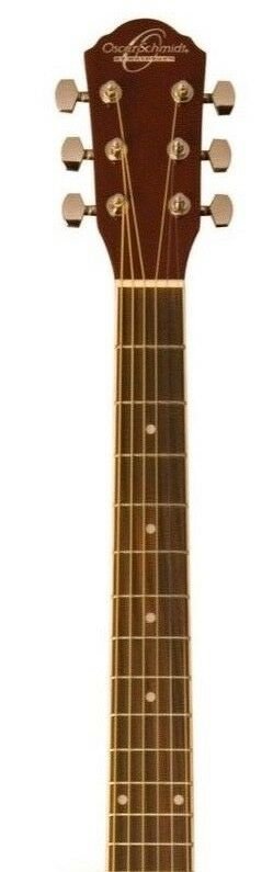 Oscar Schmidt OACE Auditorium Acoustic Electric Guitar Cherry Sunburst - OACEFCS