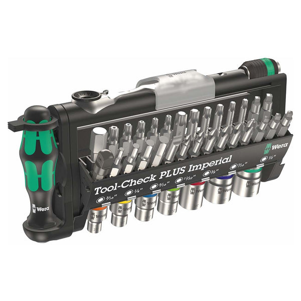 Wera SAE Socket/Bit Driver (39-Piece Set)