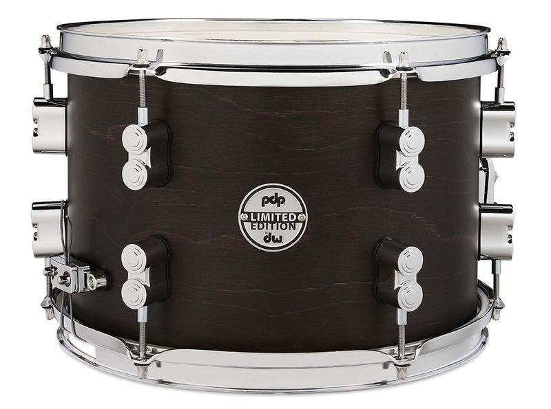 PDP Concept Maple 8x12 Dry Snare - Satin Walnut Stain with Chrome Hardware