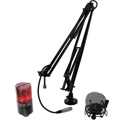 MXL Overstream USB Gaming/Podcasting Bundle w/ Mic stand & 990 Blaze