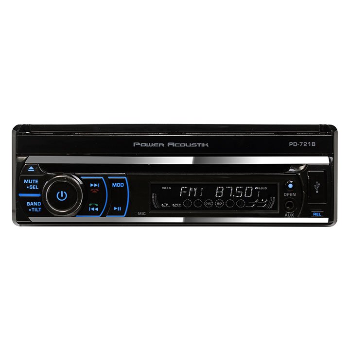 Power Acoustik 7" Single Din Receiver w/ Bluetooth PD-721B