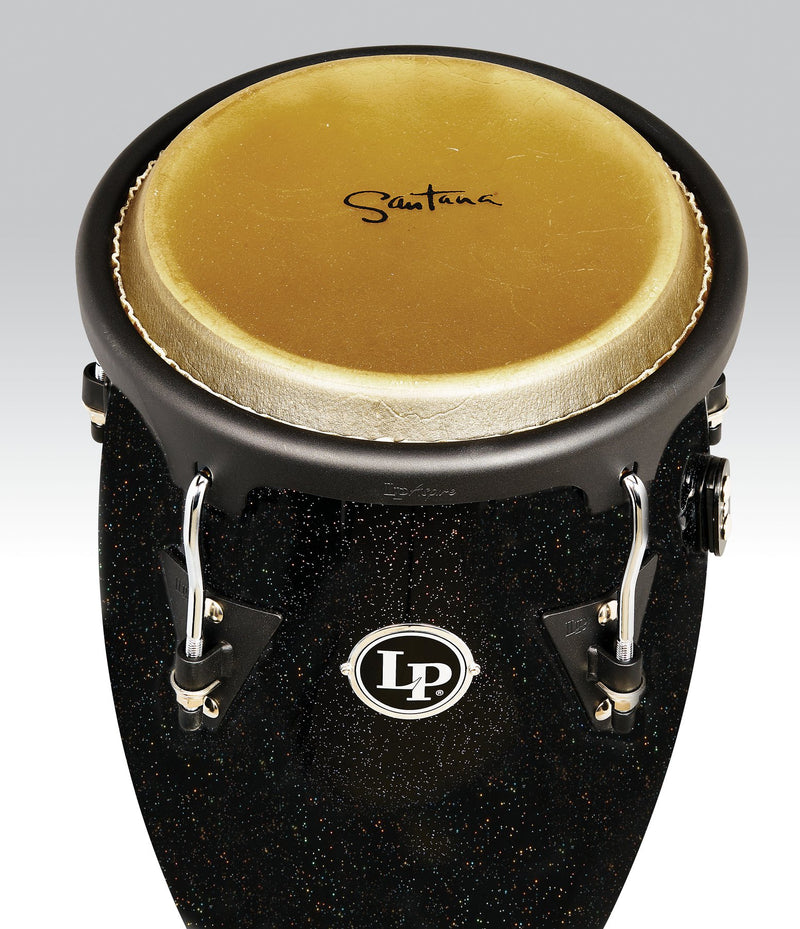 Latin Percussion Aspire 10” & 11” Santana Black Magic Conga Set w/ Double Stand