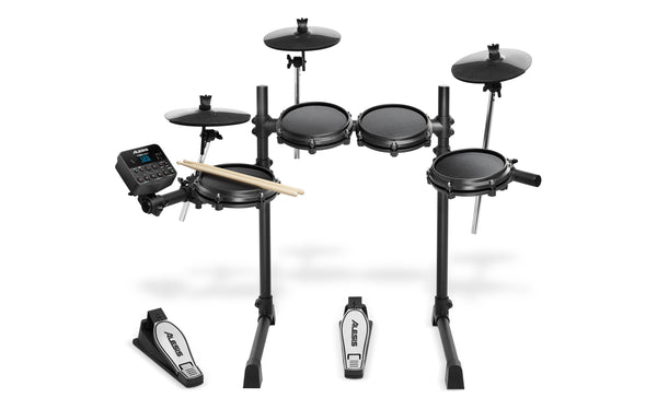 Alesis Drums Turbo Mesh Kit 7 Piece Electric Drum Set w/ 100+ Sounds