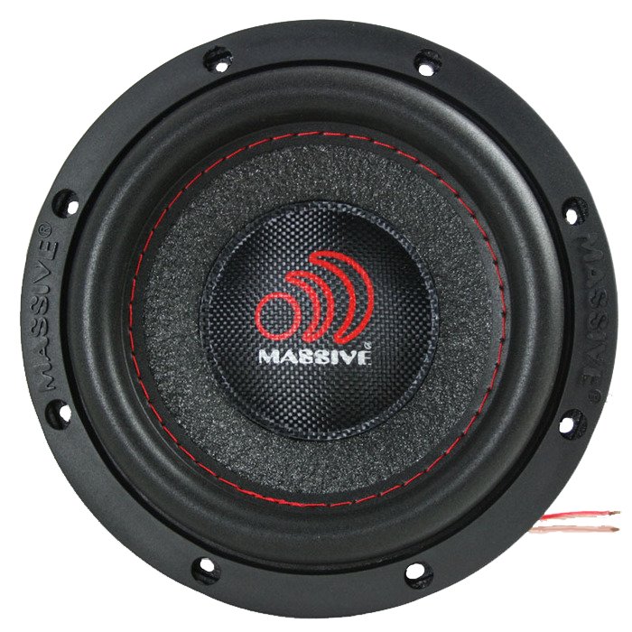 Massive Audio SUMMO64XL 6.5" 150 Watts RMS DUAL 4 Ohm 1.5" V.C. Subwoofer