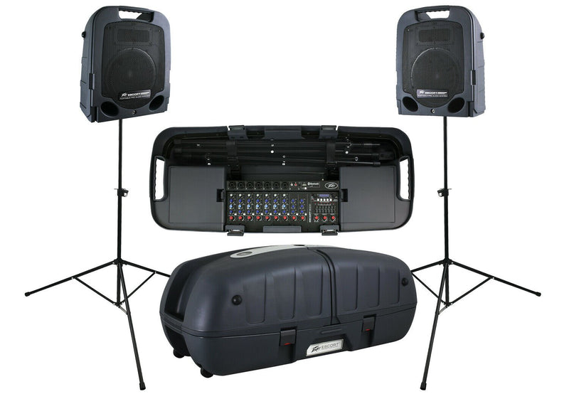 Peavey Escort 6000 Portable PA System 600 Watts w/7 Combination XLR 1/4-in Input