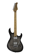 Cort G290FATIITBB Double Cutaway Electric Guitar - Trans Black Burst