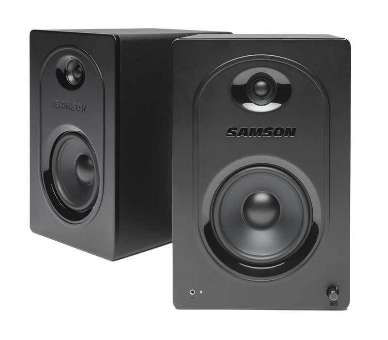 Samson MediaOne M50 80 Watt Powered Studio Monitors - Pair - SAM50