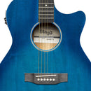 Stagg Auditorium Acoustic-Electric Guitar - Blue - SA35 ACE-TB