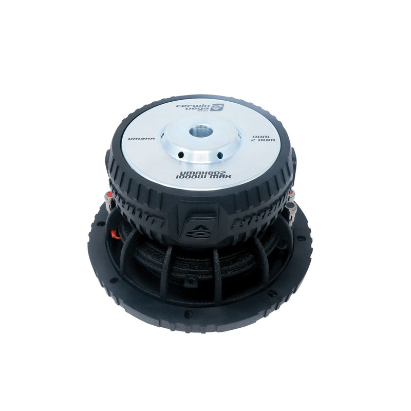 Cerwin Vega 1,000 Watt 8" Dual 4 Ohm Car Subwoofer - VMAXX8D4