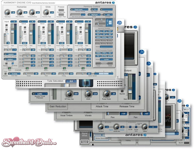 Antares AVOX 4 Vocal Effects Post Production Software VST Toolkit - Download