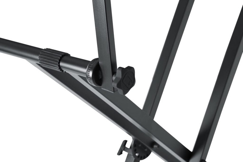 Gator Frameworks Heavy Duty 2 Tier “X” Style Keyboard Stand - GFW-KEY-5100X