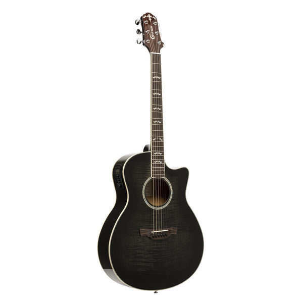 Crafter Noble Series Small Jumbo Acoustic-Electric Guitar - NOBLE TBK