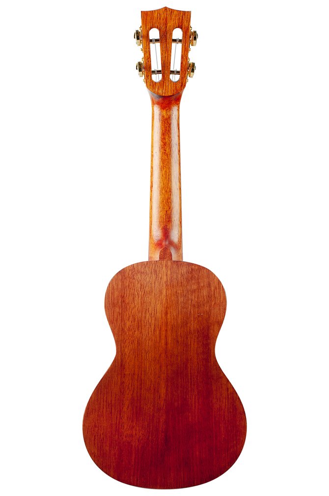 Mahalo Java Concert Ukulele - Trans Brown - MJ2-TBR