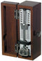 Wittner Metronome Wooden Mechanical Taktell Super Mini Mahogony 880210