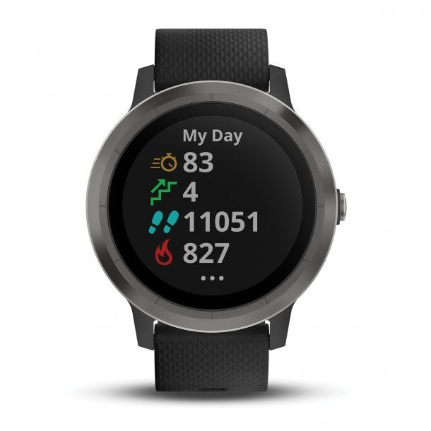 Garmin Vívoactive 3 GPS Smartwatch with Built-In Apps - Black - 010-01769-11