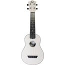 Flight Travel Soprano Ukulele w/ Gig Bag - White - TUS-35WH