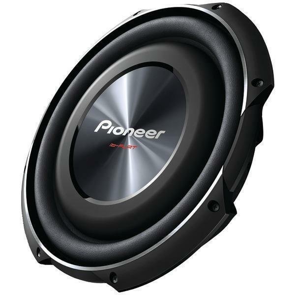 Pioneer TS-SW3002S4 12" 1500-Watt Shallow-Mount Subwoofer w/ Single 4ohm Voice