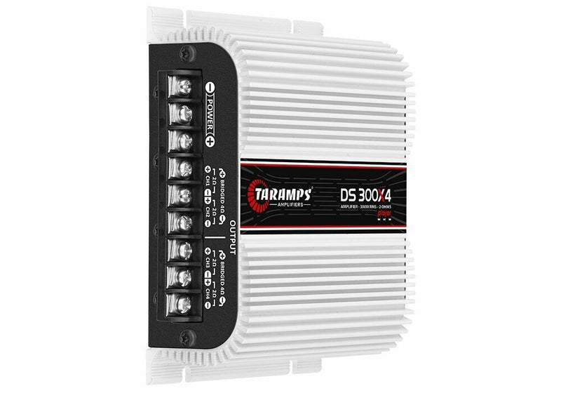 Taramps 4 Channels 75 Watts RMS Class D Car Amplifier - DS300X4 - New Open Box