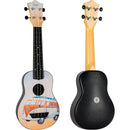 Flight Bus Travel Soprano Ukulele w/ Gig Bag - TUS-25 BUS