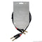 Cordial Cables 5' Unbalanced Twin Cable - 1/4" to 1/4" - CFU1.5PP