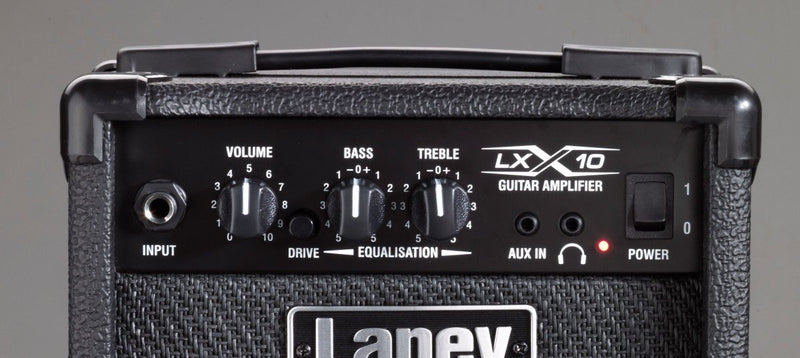 Laney 10 Watt Electric Guitar Mini Amplifier - Black - LX10 BK