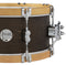 PDP Concept Classic 6.5x14 Walnut Stain Snare Drum - Natural Stain Wood Hoops