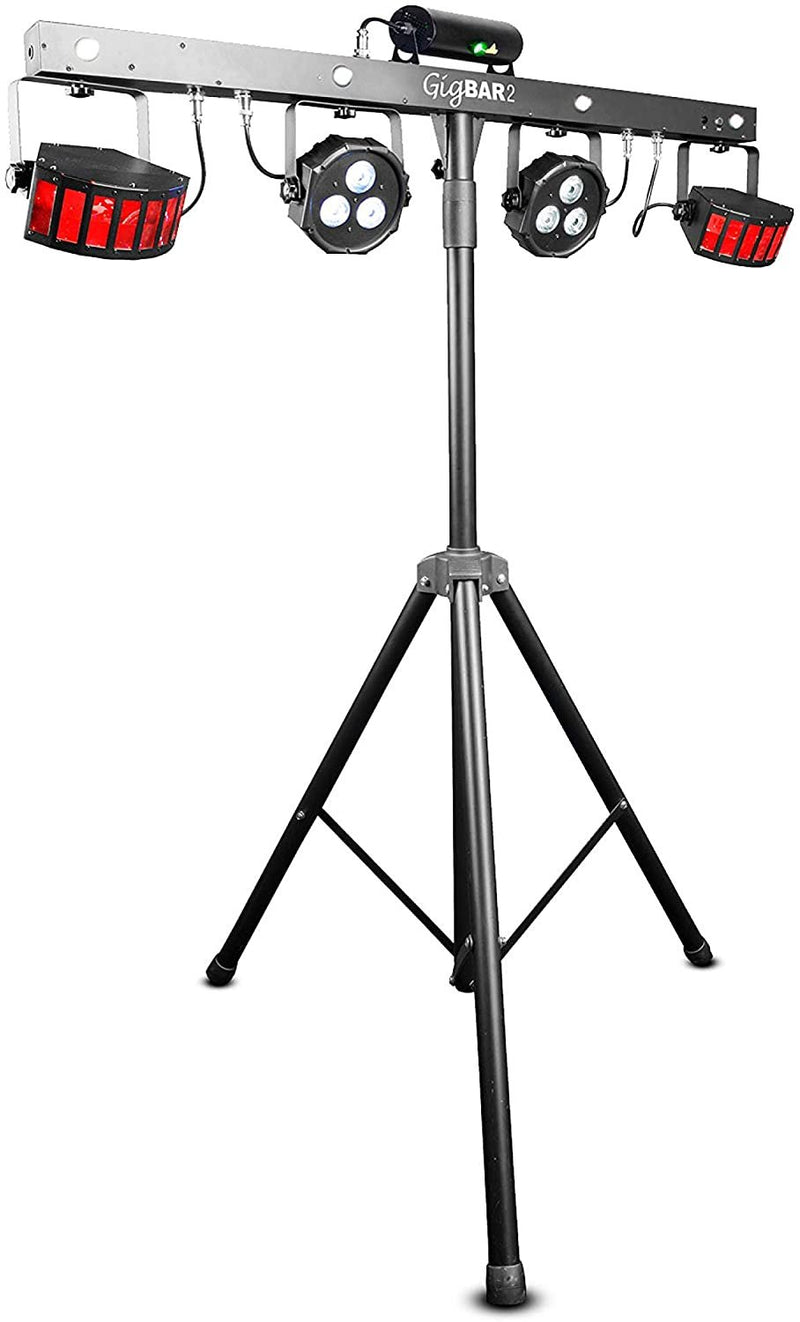 Chauvet DJ GigBAR 2 with Wireless Foot Switch, Stand & Bags - GIGBAR2