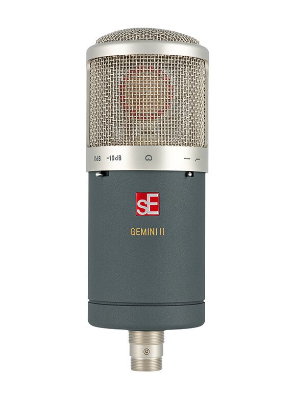 sE Electronics Dual Tube Condenser Microphone w/ Shockmount & Case - GEMINI-II-U