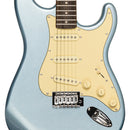 Stagg Solid Body S-Type Electric Guitar - Ice Blue Metallic - SES-30 IBM