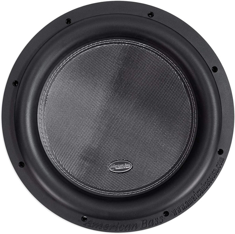 American Bass XR-12D2 12" 2400 Watt 2 Ohm Competition Car Subwoofer