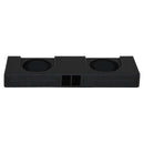 Qpower QBOMB Dual 12 Vented Empty Box Behind Seat Mount QBTRUCK212V