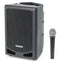 Samson Rechargeable Portable PA System w/ Wireless Mic & Bluetooth - SAXP108W-06