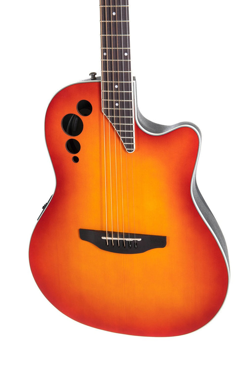 Ovation Applause Acoustic Electric Guitar - Honeyburst Satin - AE48-1I